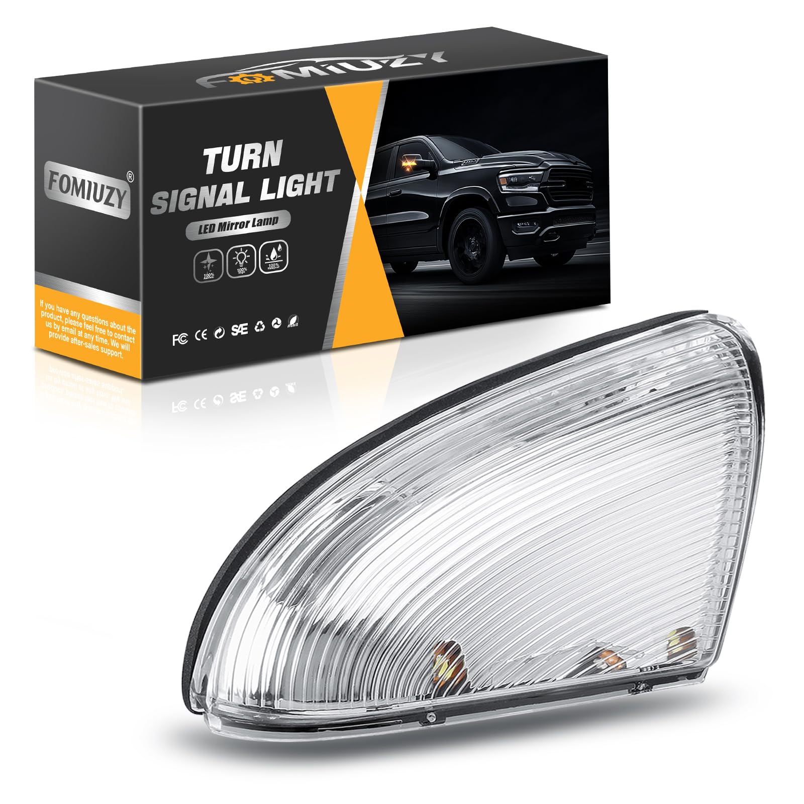 Amazon.com: WEILEITE LED Side Mirror Light Turn Signal Puddle Bulb
